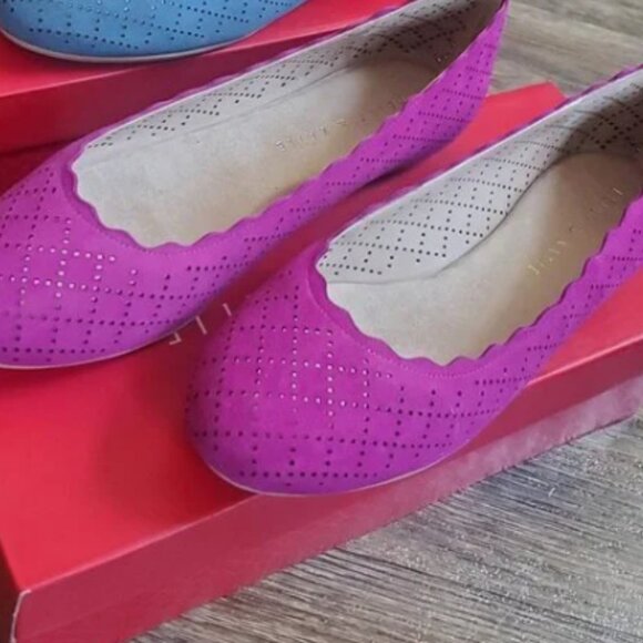NEW Women's Kelly & Katie Fuchsia "Posh Kid Suede" - Size 7 - Picture 2 of 4